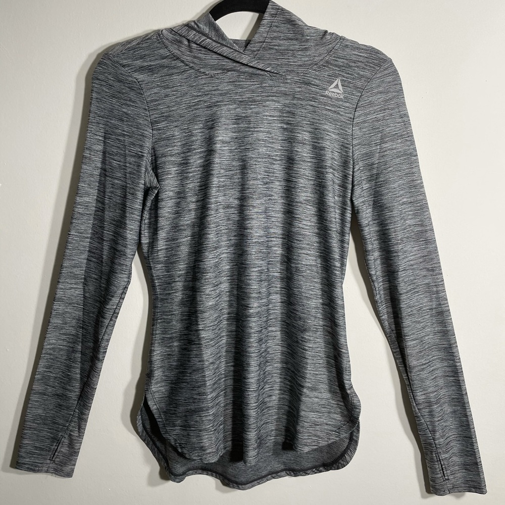 Reebok Lightweight Hooded Athletic Shirt